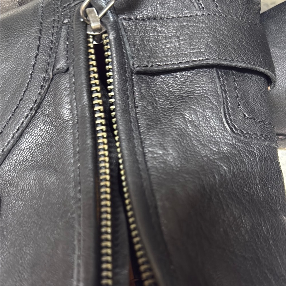 Trask Black Combat & Moto Boots Premium Leather Style - Picture 15 of 16